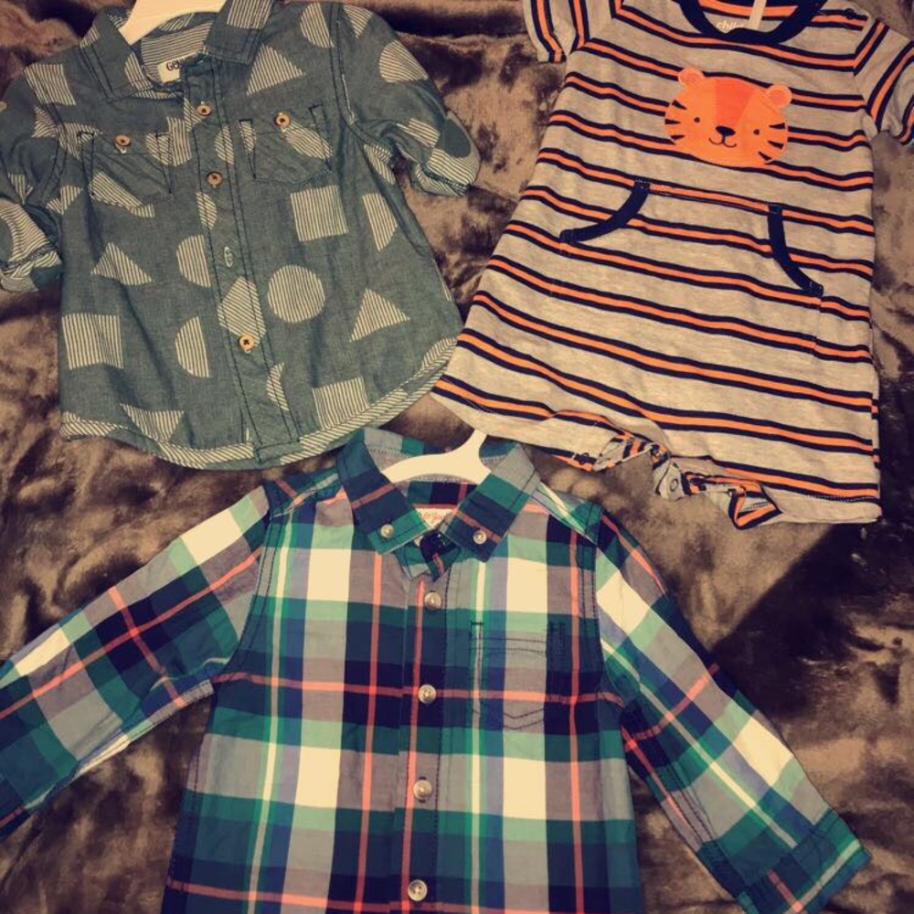 3 shirts